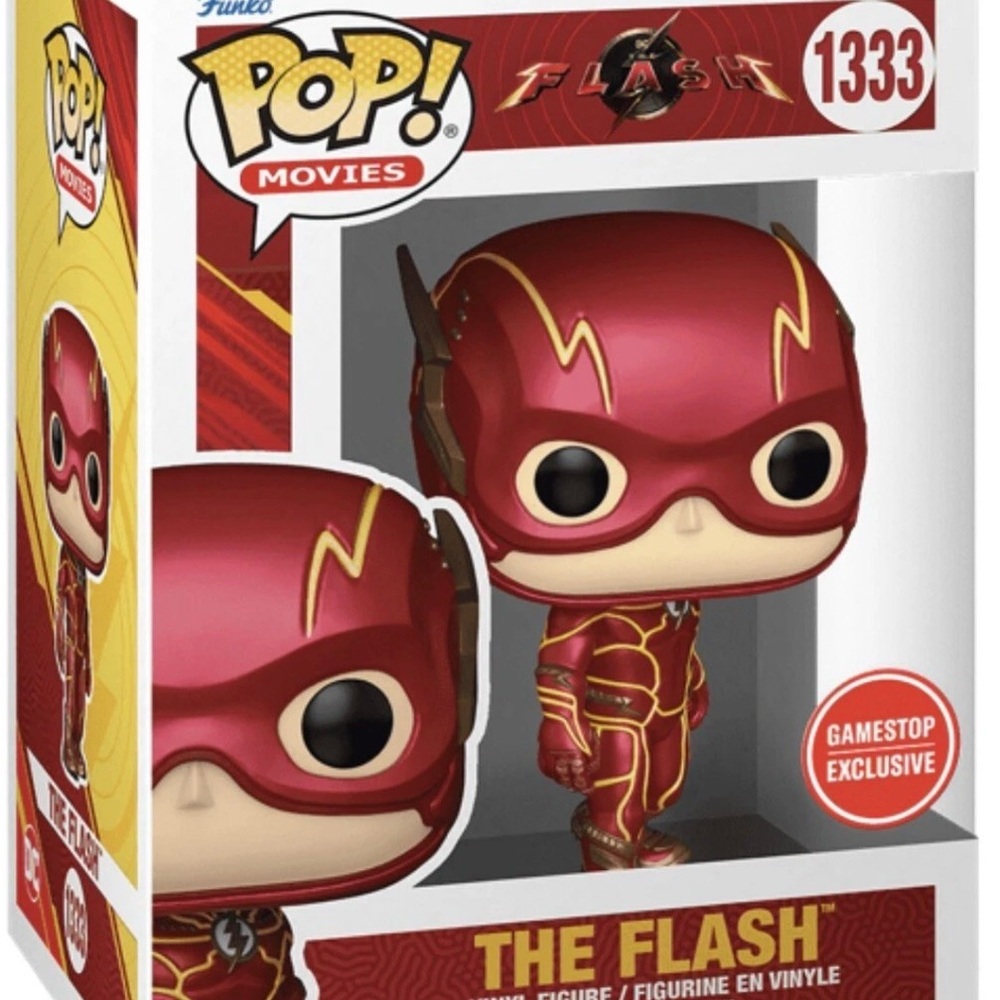 Funko Pop! The Flash Vinyl Figure - Red, Gold-Game Stop Exclusive